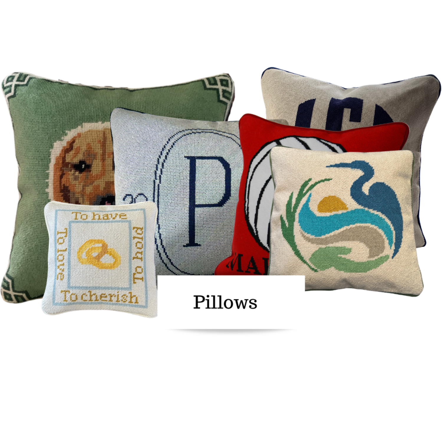 Needlepoint Pillows