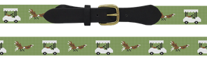Golf Needlepoint Belt-Custom