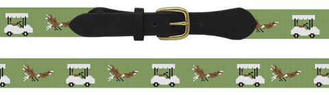 Golf Needlepoint Belt-Custom