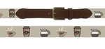 Needlepoint BeltCoffee Lovers needlepoint Design Made to Order-7 Week Stitch Time