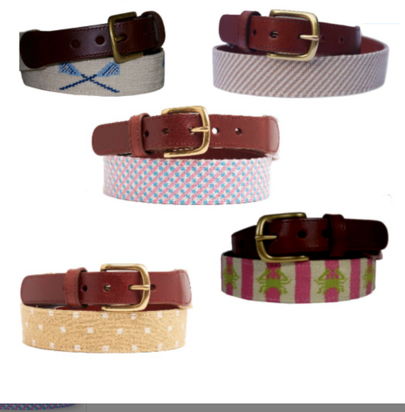 Needlepoint Belt-Cotton Candy Design for Young Adults