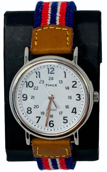 Watch Needlepoint Timex Weekender Hand stitched needlepoint watch strap#shopforacause